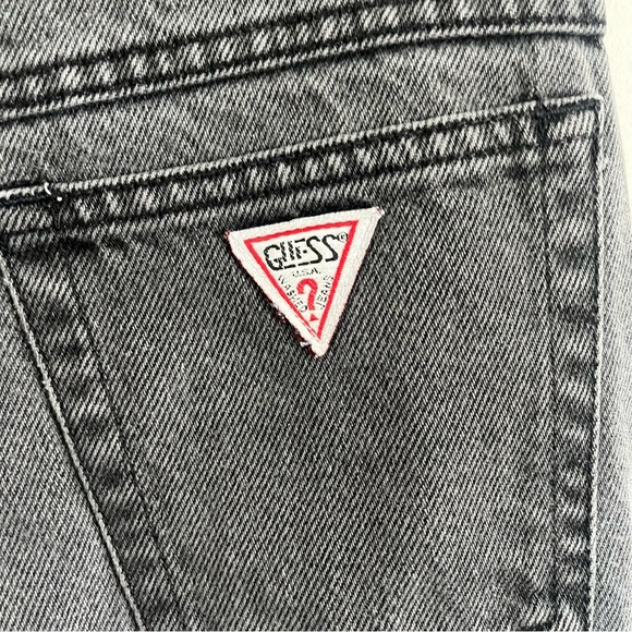 VINTAGE GUESS 90s Georges Marciano High Waisted Straight Leg Mom Jeans - Picture 8 of 13